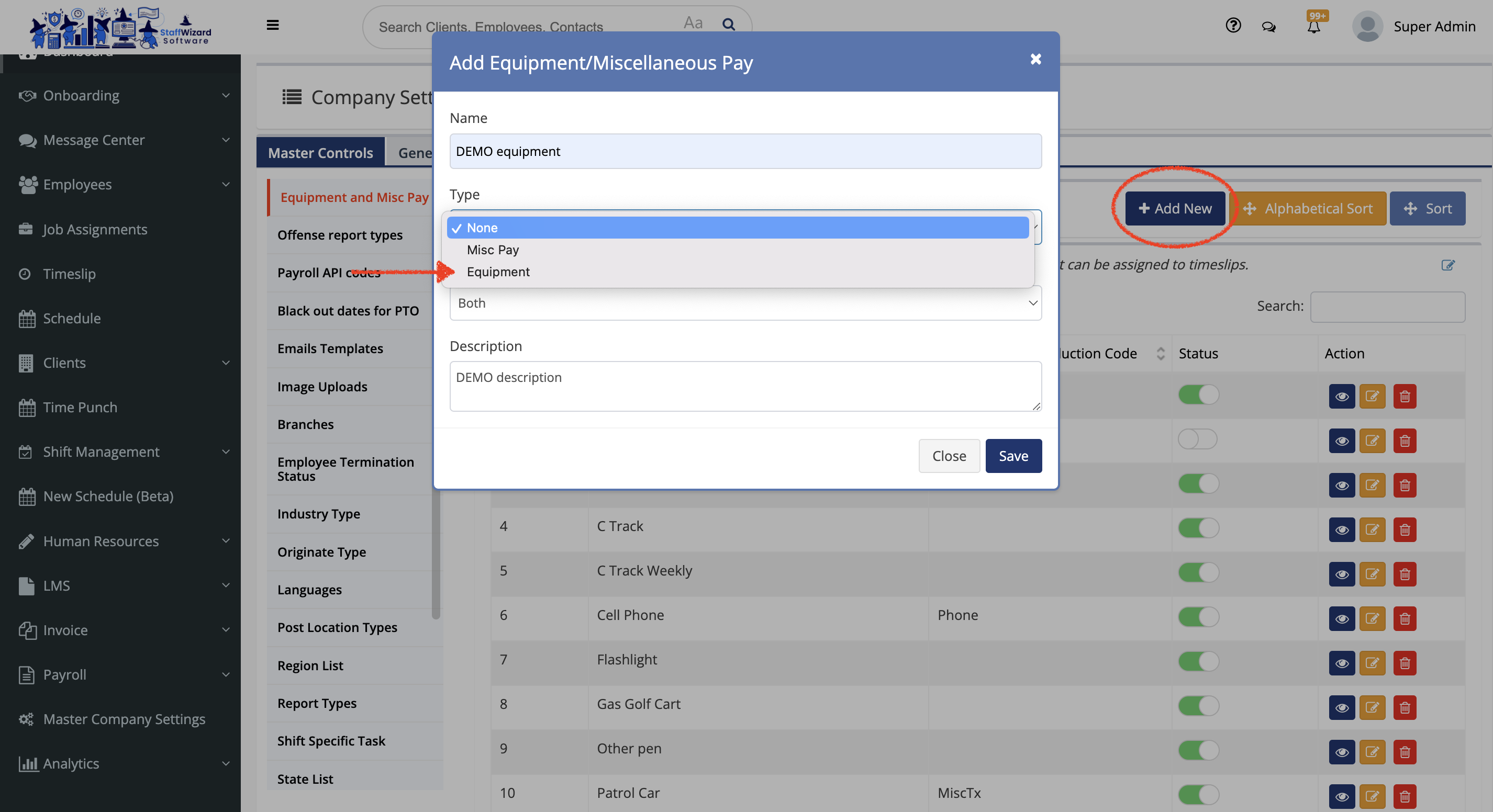 Configuring Reoccurring Equipment Charges to Client Invoicing S3.png