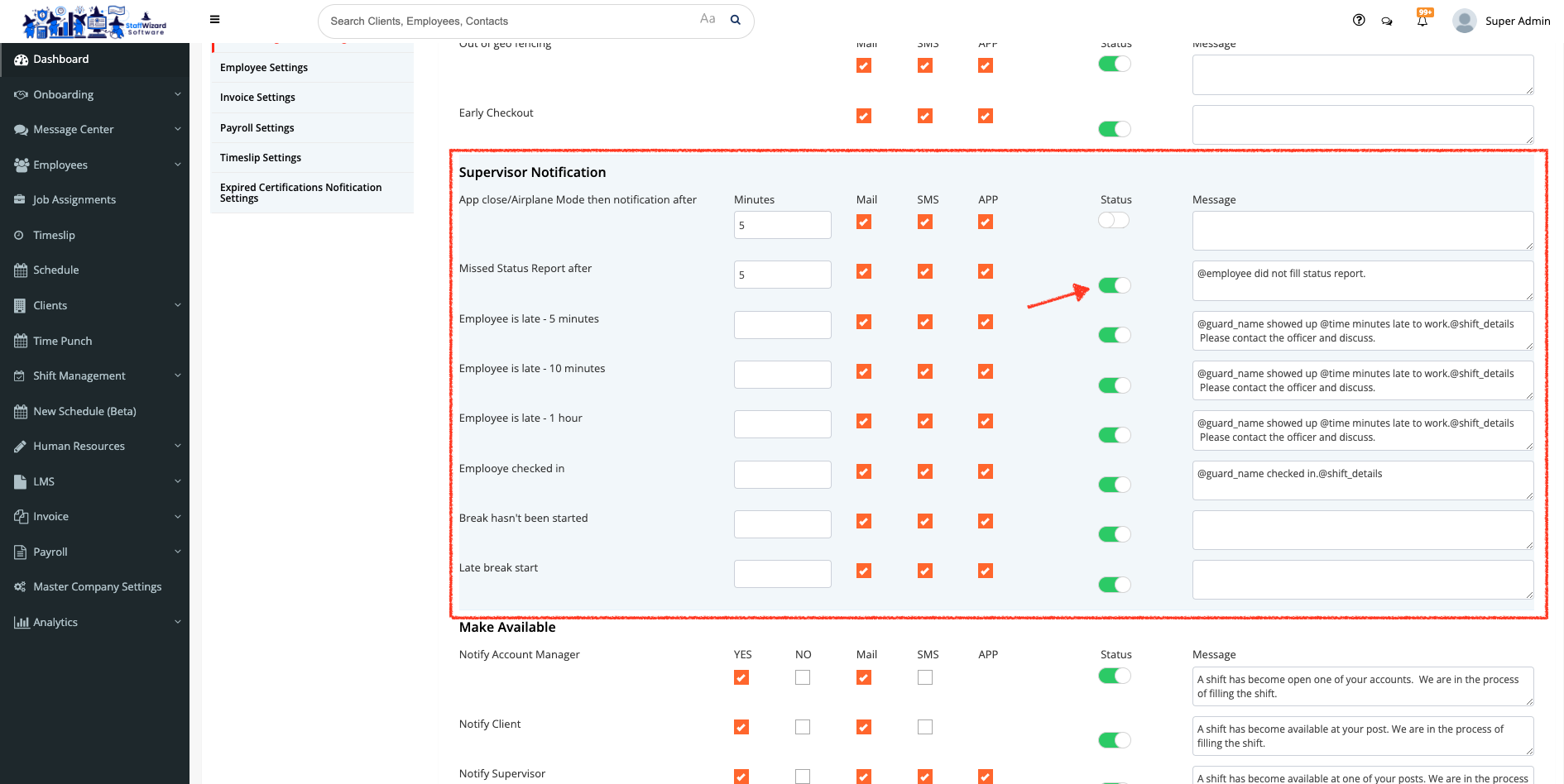 How to configure notifications for Post Location Supervisors.3.png